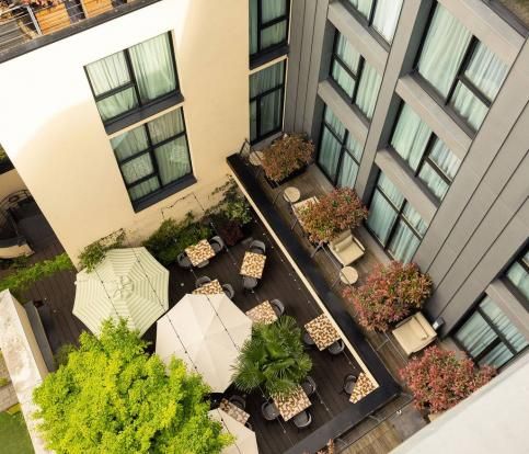 Hébergement de luxe à Boulogne-Billancourt à l'Hôtel Le Parchamp