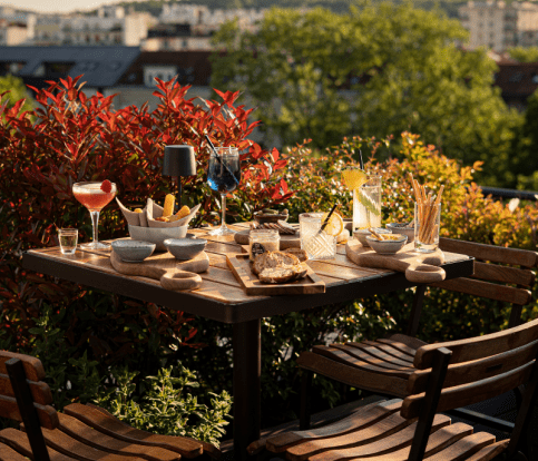 Hotel Rooftop Restaurant Paris West | 4-Star Boutique Hotel
