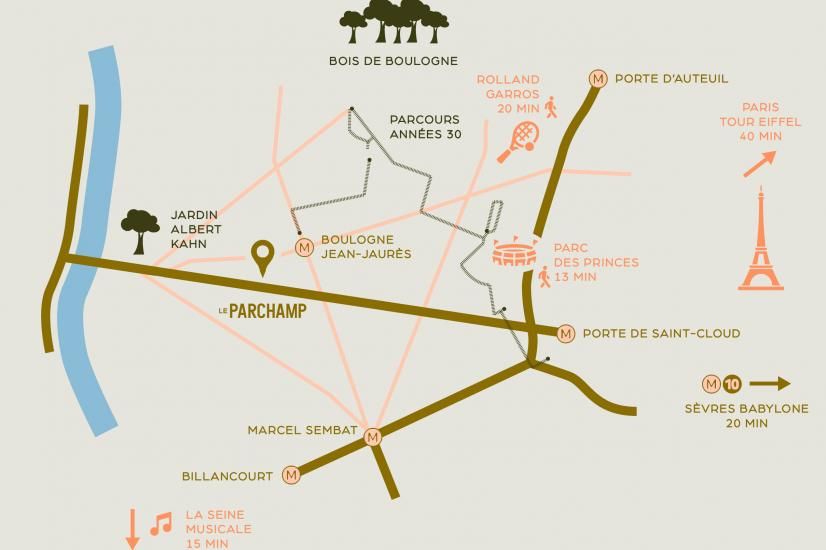 Le Parchamp - Contact